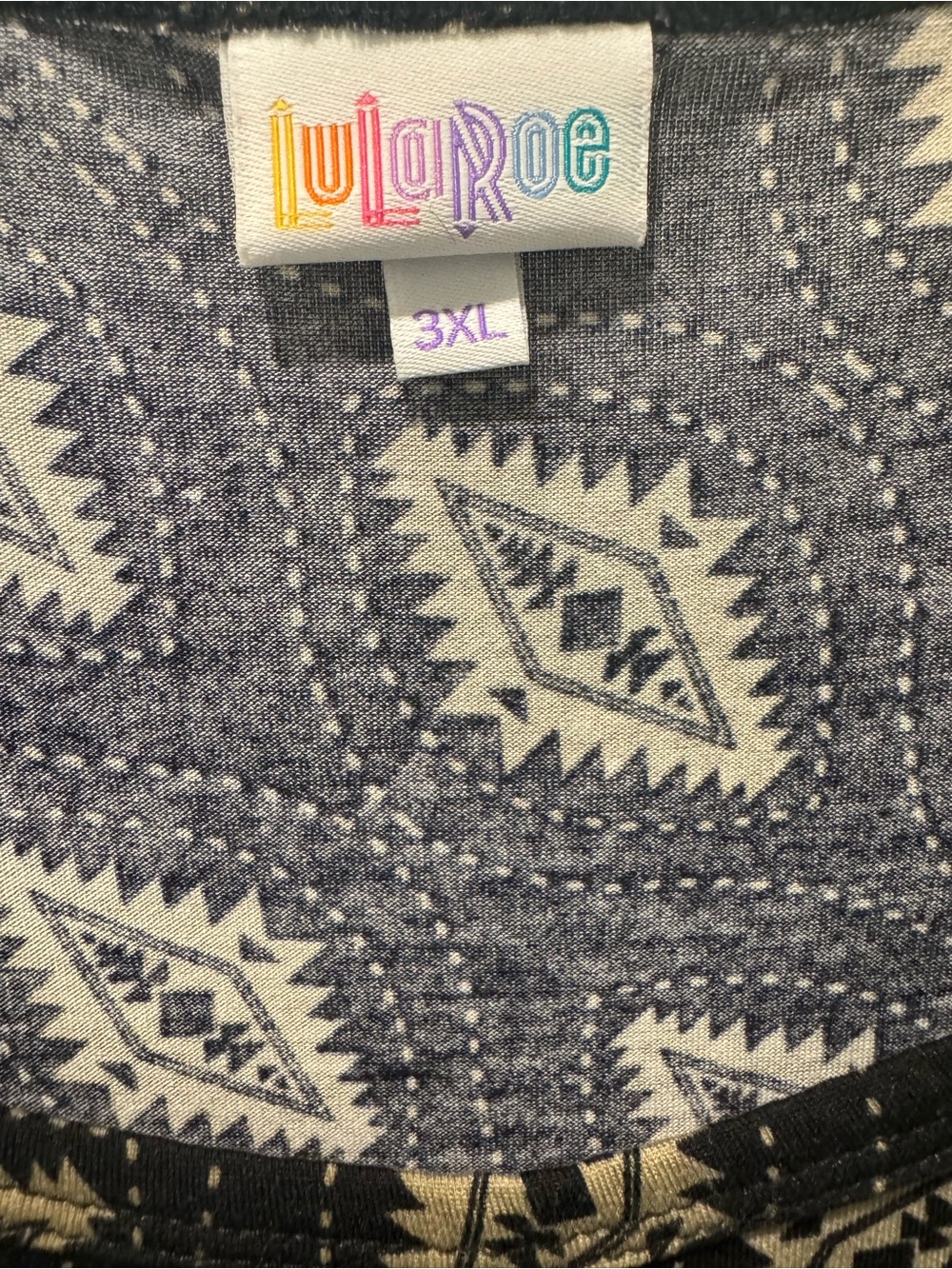 LulaRoe Nicole dress 3XL - Picture 4 of 5